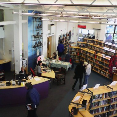 Library new desk